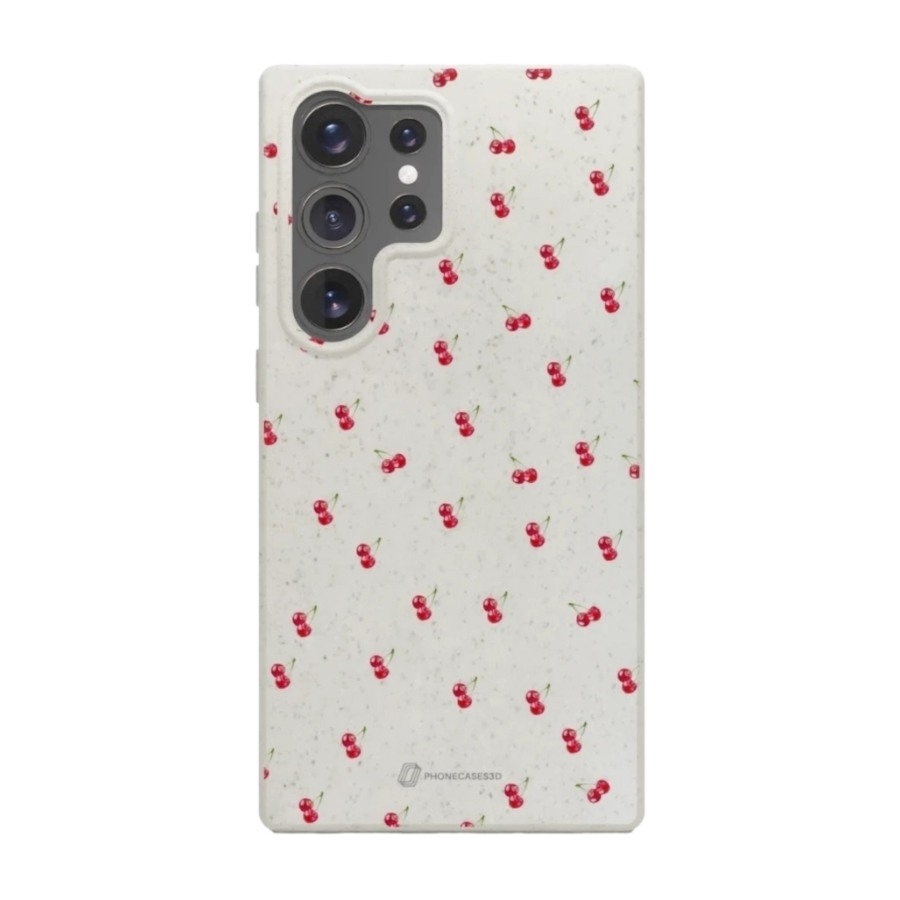 Phonecases3D Samsung Galaxy S25 Ultra Martine Halvorsen komposterbart cover, hvid billede 1