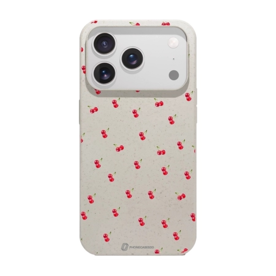 Phonecases3D iPhone 17 Pro Martine Halvorsen komposterbart cover, hvid billede 1