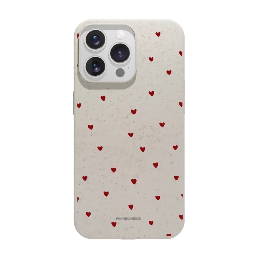 Phonecases3D iPhone 13 Pro Martine Halvorsen komposterbart cover, hvid billede 1