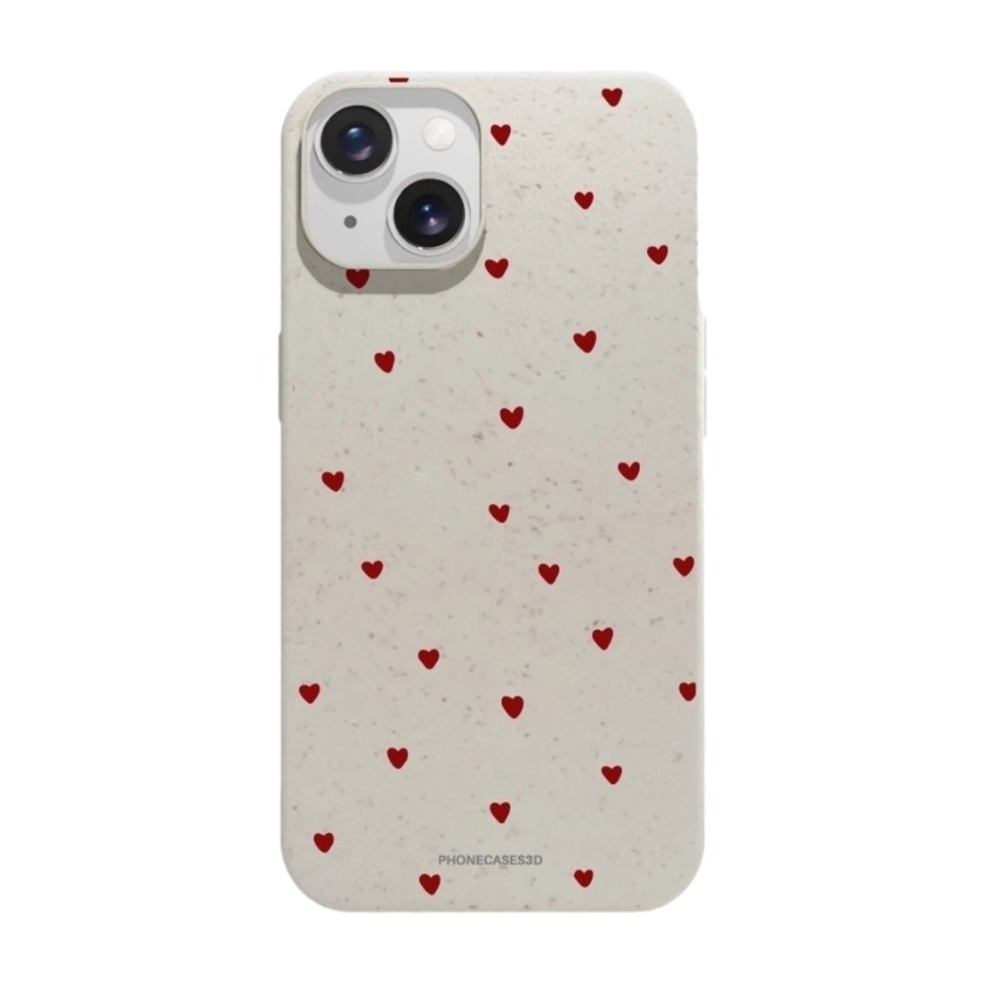 Phonecases3D iPhone 14 Martine Halvorsen komposterbart cover, hvid billede 1