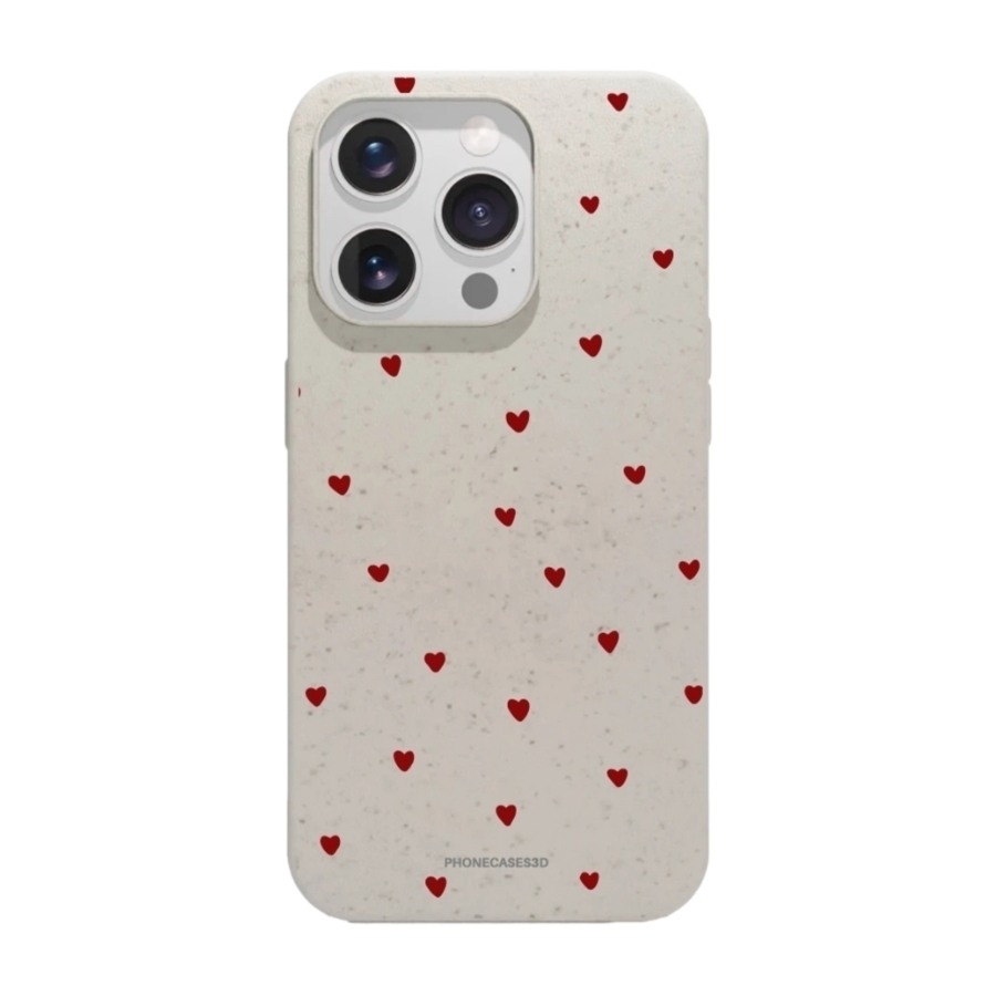 Phonecases3D iPhone 16 Pro Martine Halvorsen komposterbart cover, hvid billede 1