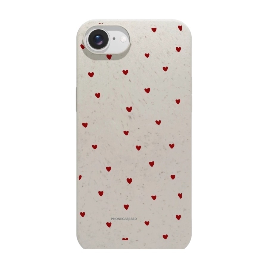 Phonecases3D iPhone 17e/16e Martine Halvorsen komposterbart cover, hvid billede 1