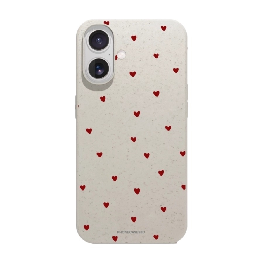 Phonecases3D iPhone 17 Martine Halvorsen komposterbart cover, hvid billede 1