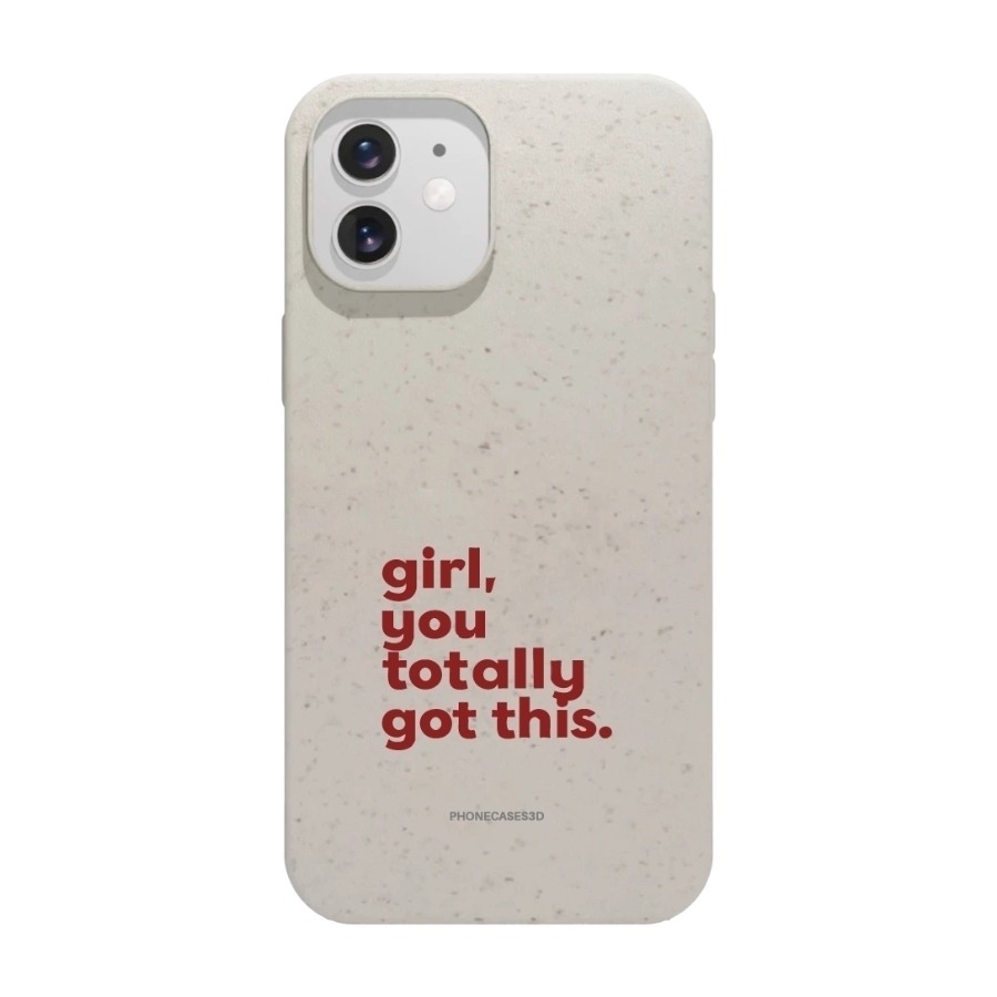 Phonecases3D iPhone 12 Martine Halvorsen komposterbart cover, hvid billede 1