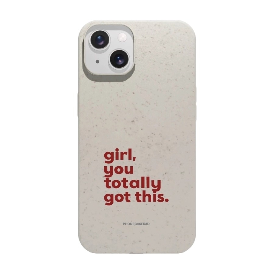 Phonecases3D iPhone 13 Martine Halvorsen komposterbart cover, hvid billede 1
