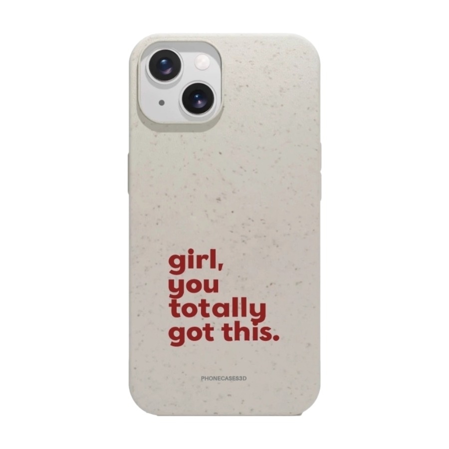 Phonecases3D iPhone 15 Martine Halvorsen komposterbart cover, hvid billede 1