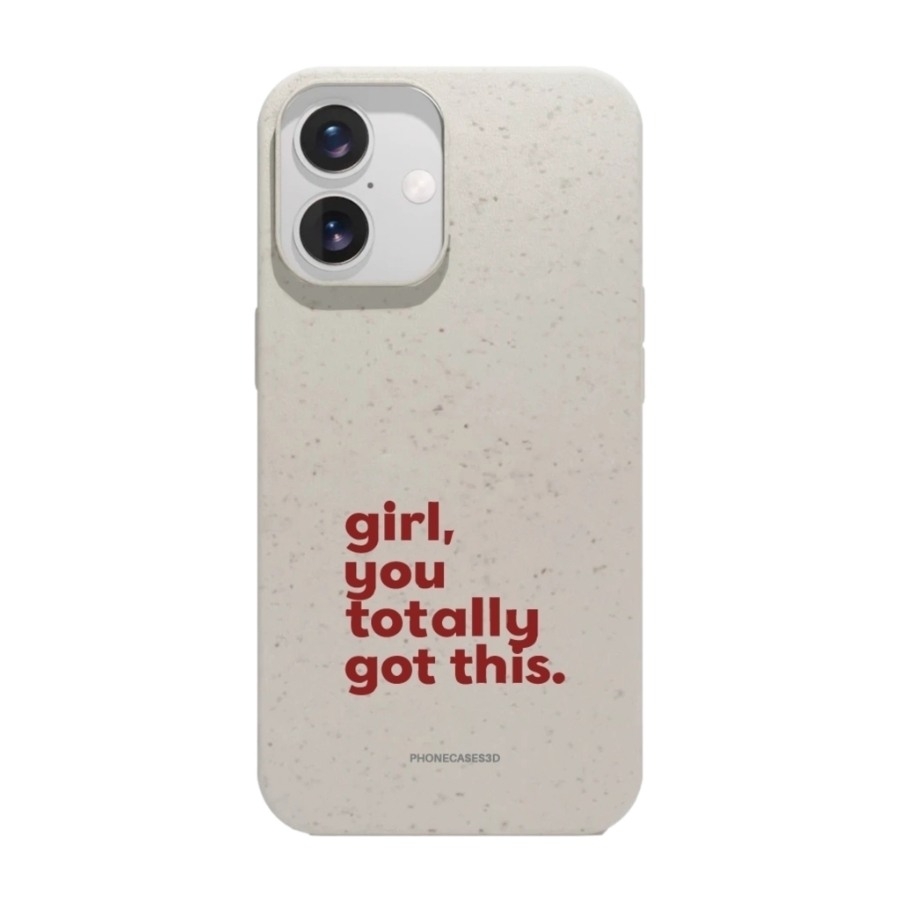 Phonecases3D iPhone 16 Martine Halvorsen komposterbart cover, hvid billede 1