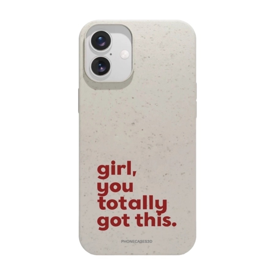 Phonecases3D iPhone 16 Plus Martine Halvorsen komposterbart cover, hvid billede 1