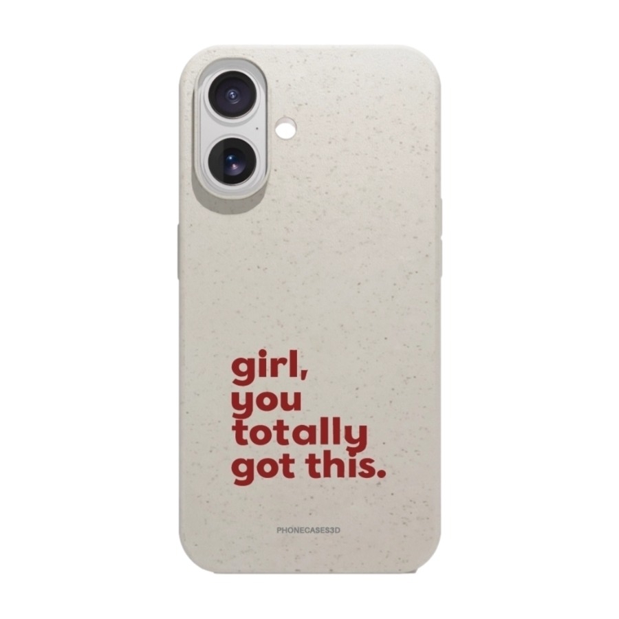 Phonecases3D iPhone 17 Martine Halvorsen komposterbart cover, hvid billede 1
