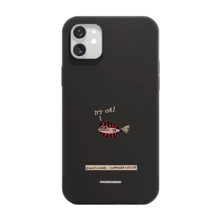 Phonecases3D iPhone 11 Maja Säfström komposterbart cover, sort billede 1