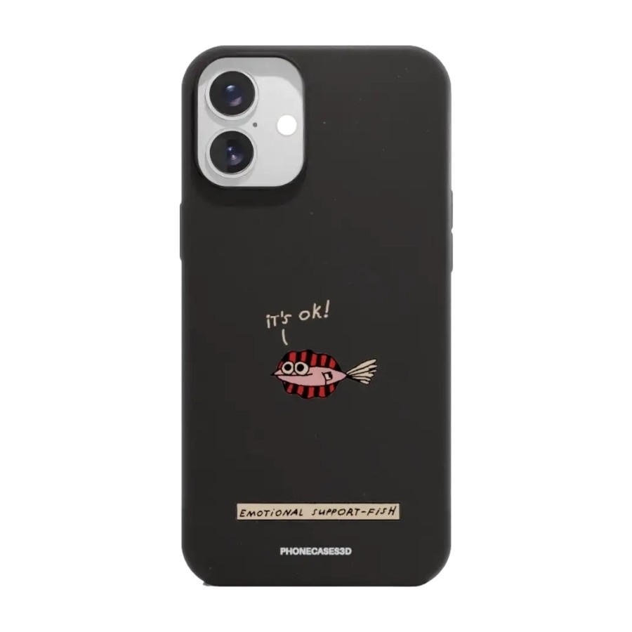 Phonecases3D iPhone 16 Plus Maja Säfström komposterbart cover, sort billede 1
