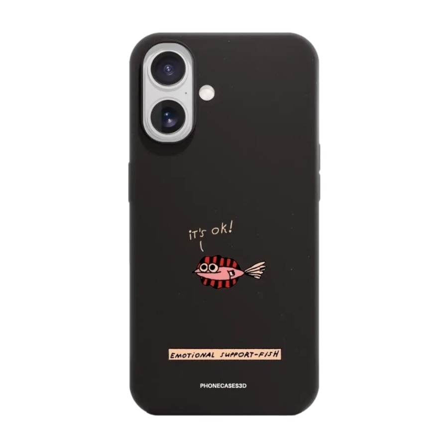 Phonecases3D iPhone 17 Maja Säfström komposterbart cover, sort billede 1