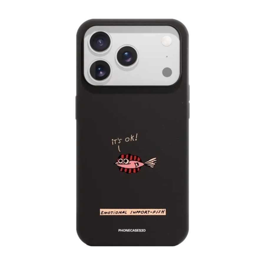 Phonecases3D iPhone 17 Pro Maja Säfström komposterbart cover, sort billede 1