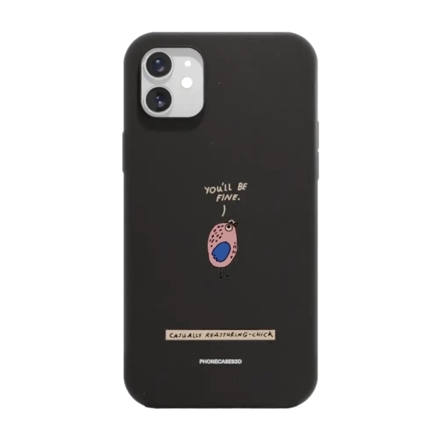 Phonecases3D iPhone 11 Maja Säfström komposterbart cover, sort billede 1
