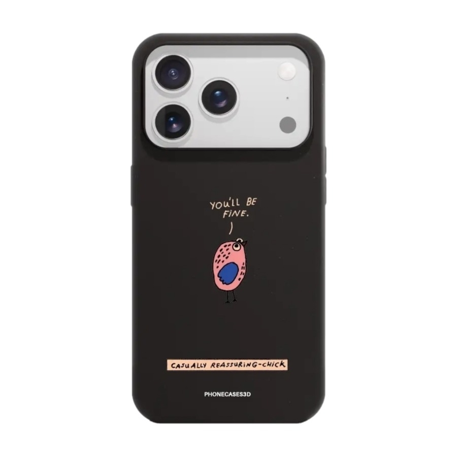 Phonecases3D iPhone 17 Pro Maja Säfström komposterbart cover, sort billede 1