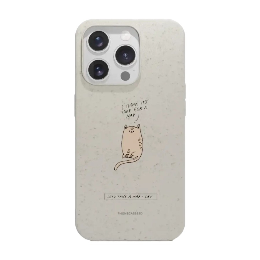 Phonecases3D iPhone 16 Pro Maja Säfström komposterbart cover, hvid billede 1