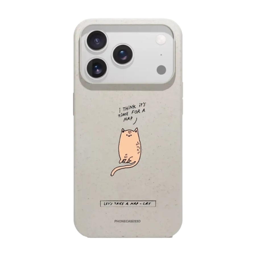 Phonecases3D iPhone 17 Pro Maja Säfström komposterbart cover, hvid billede 1