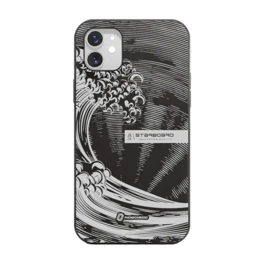 Phonecases3D iPhone 11 Starboard komposterbart cover, sort billede 1
