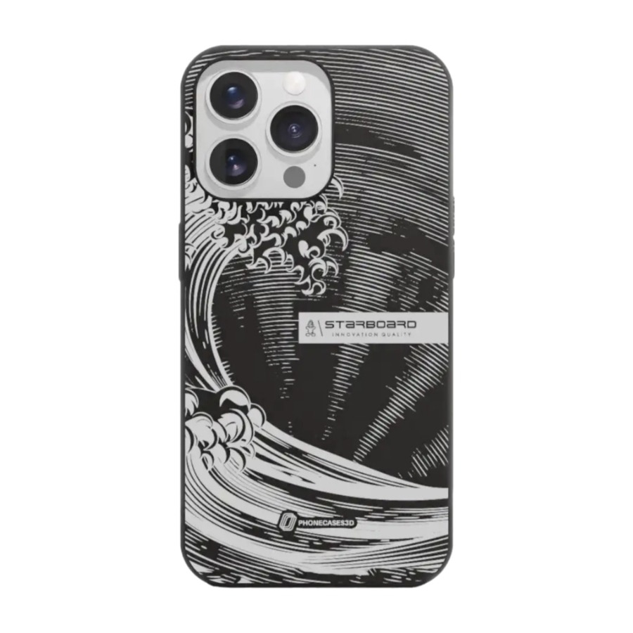 Phonecases3D iPhone 13 Pro Starboard komposterbart cover, sort billede 1