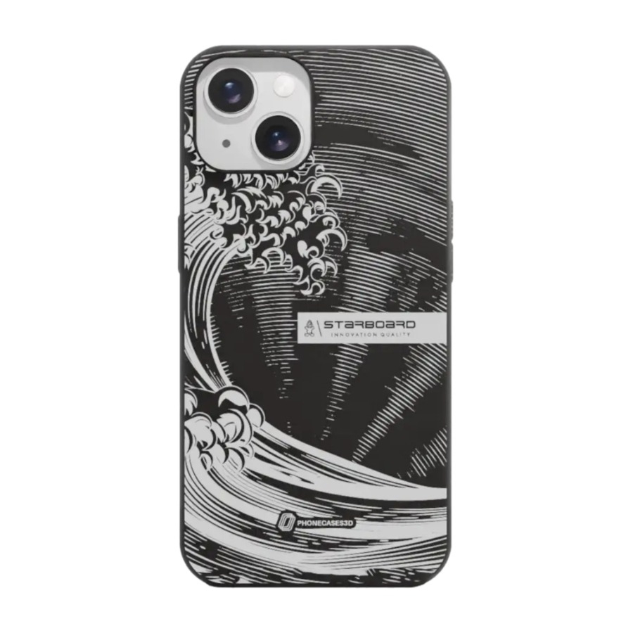 Phonecases3D iPhone 15 Starboard komposterbart cover, sort billede 1