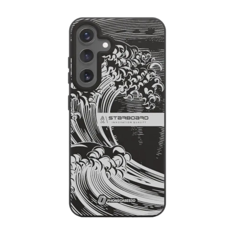 Phonecases3D Samsung Galaxy S25+ Starboard komposterbart cover, sort billede 1