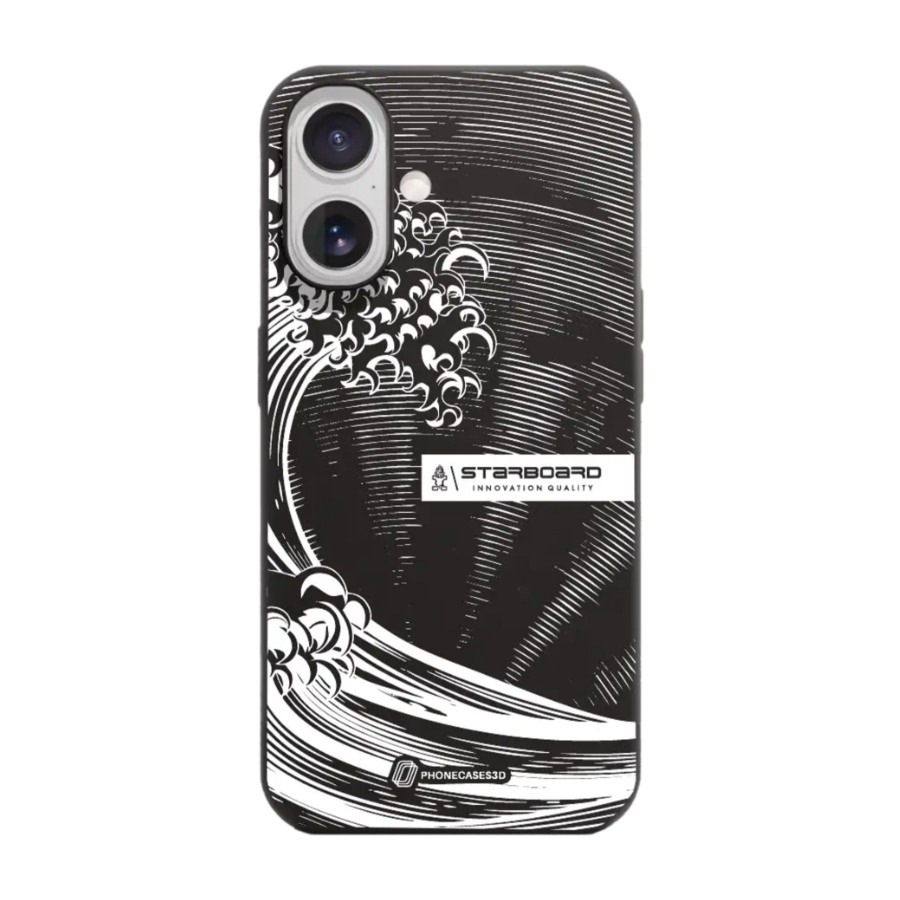 Phonecases3D iPhone 17 Starboard komposterbart cover, sort billede 1