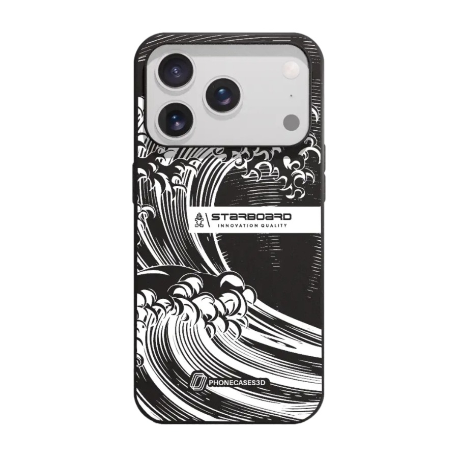 Phonecases3D iPhone 17 Pro Max Starboard komposterbart cover, sort billede 1