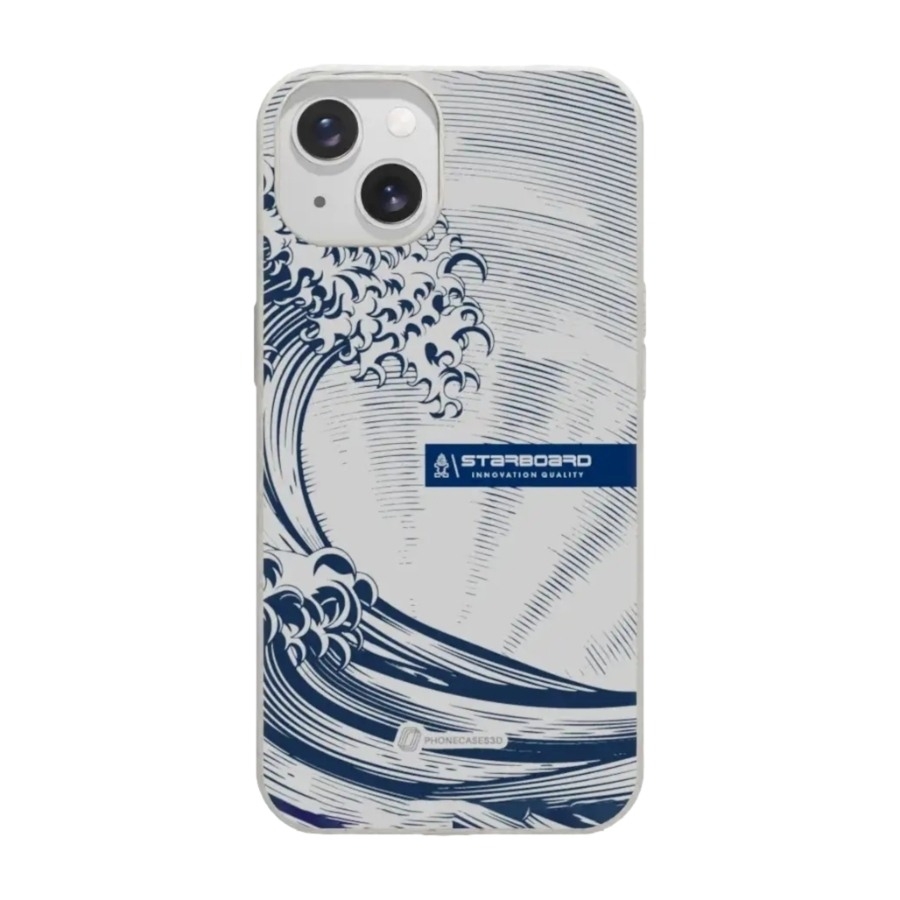 Phonecases3D iPhone 13 Starboard komposterbart cover, hvid billede 1