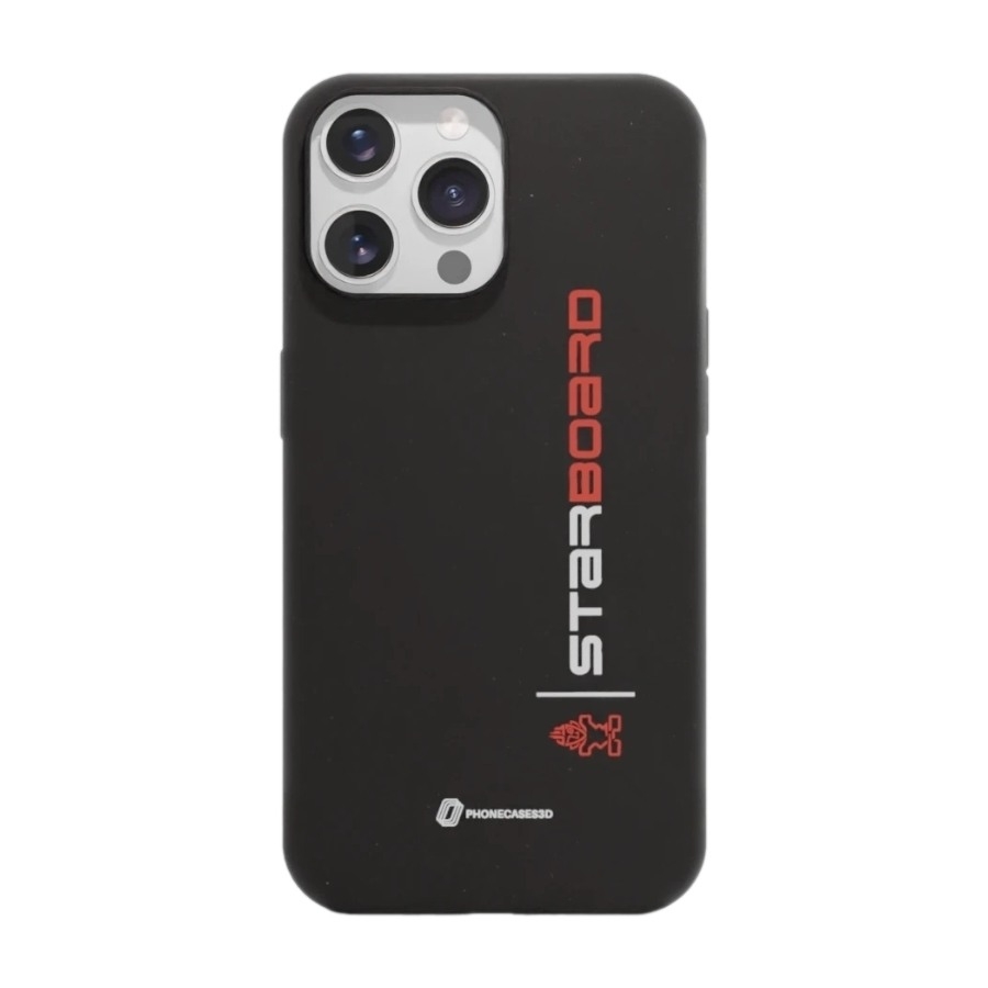 Phonecases3D iPhone 14 Pro Starboard komposterbart cover, sort billede 1