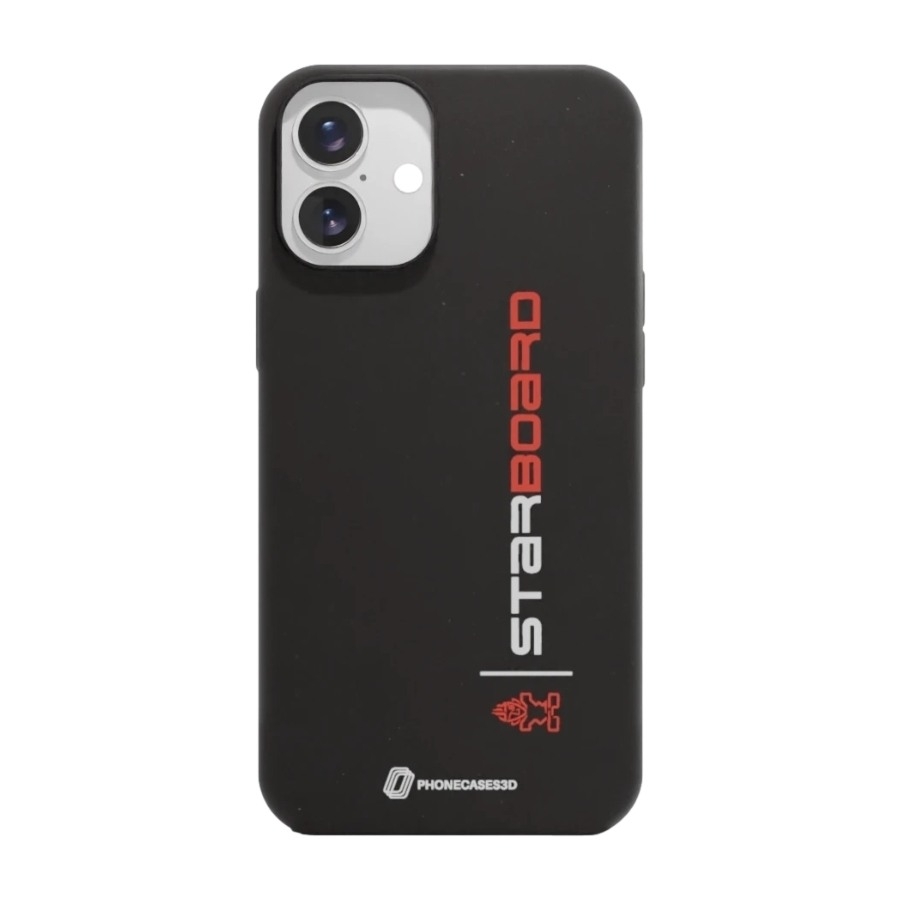 Phonecases3D iPhone 16 Plus Starboard komposterbart cover, sort billede 1