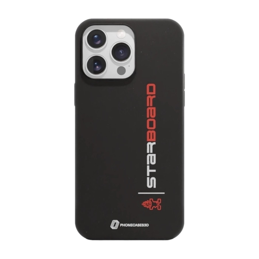 Phonecases3D iPhone 16 Pro Max Starboard komposterbart cover, sort billede 1