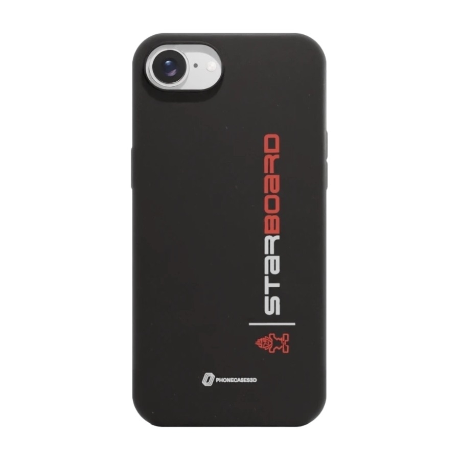 Phonecases3D iPhone 17e/16e Starboard komposterbart cover, sort billede 1