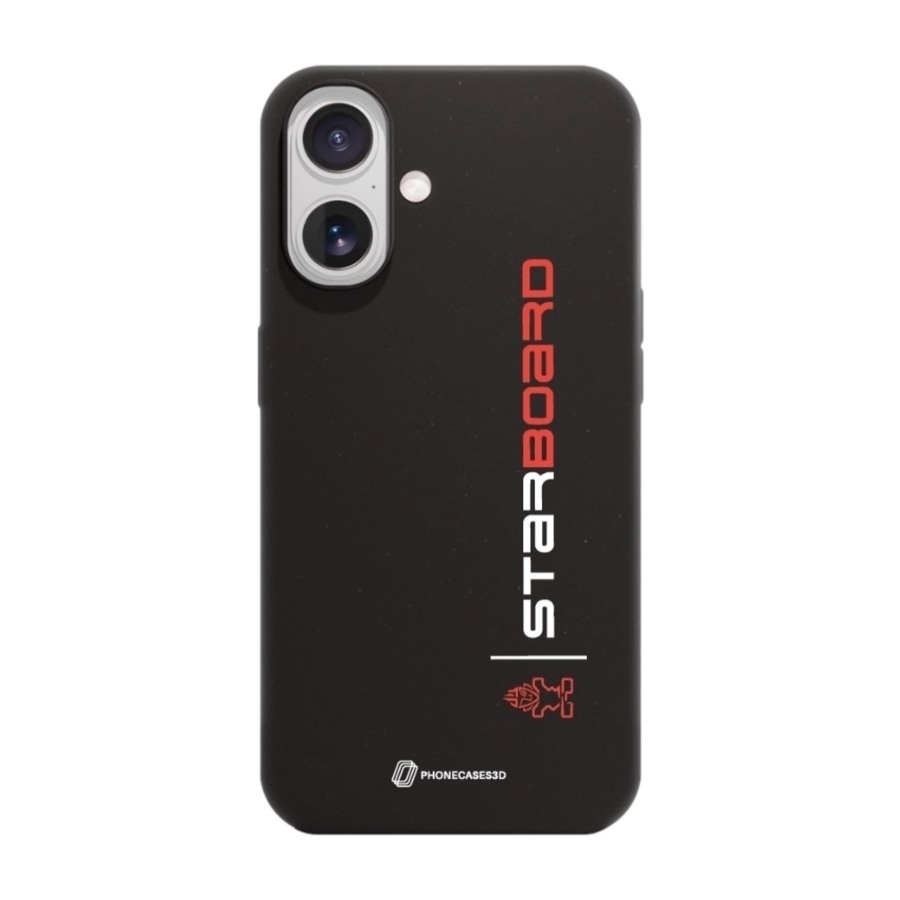 Phonecases3D iPhone 17 Starboard komposterbart cover, sort billede 1