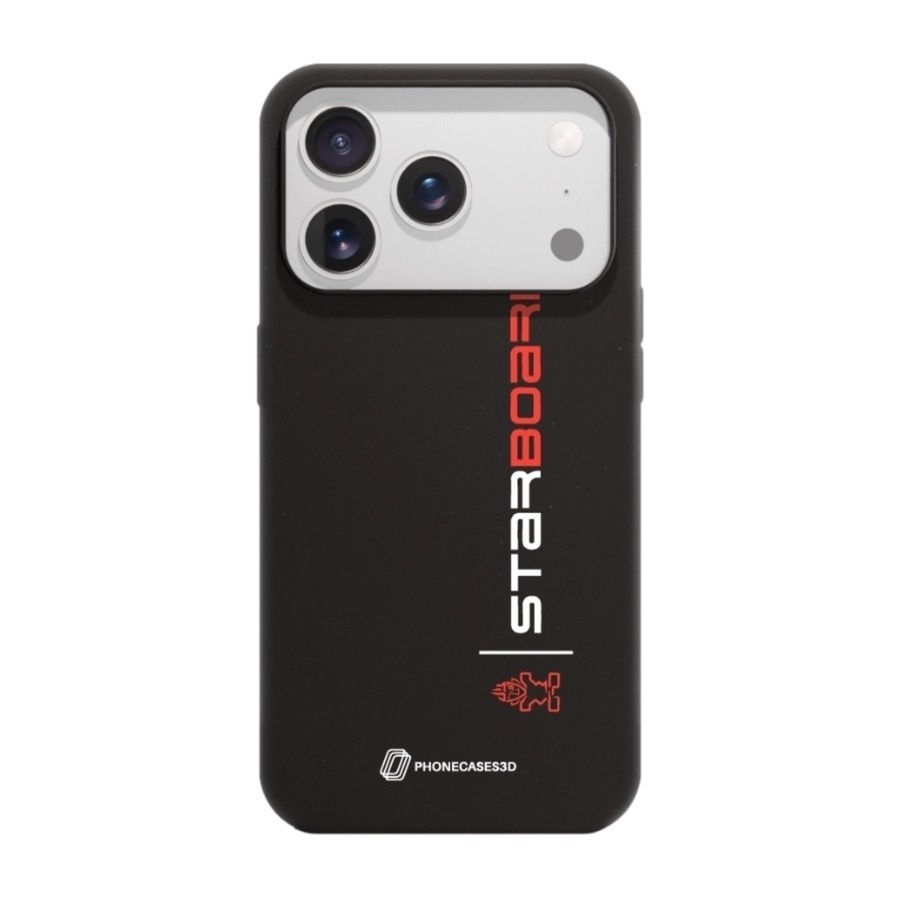 Phonecases3D iPhone 17 Pro Starboard komposterbart cover, sort billede 1