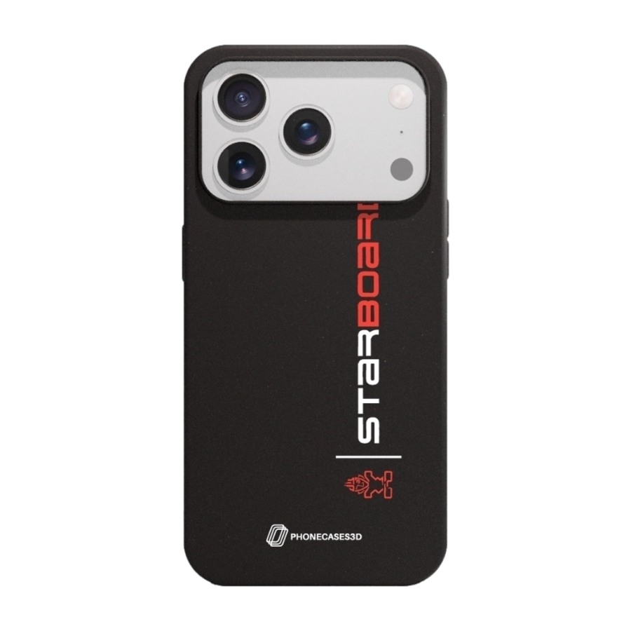 Phonecases3D iPhone 17 Pro Max Starboard komposterbart cover, sort billede 1