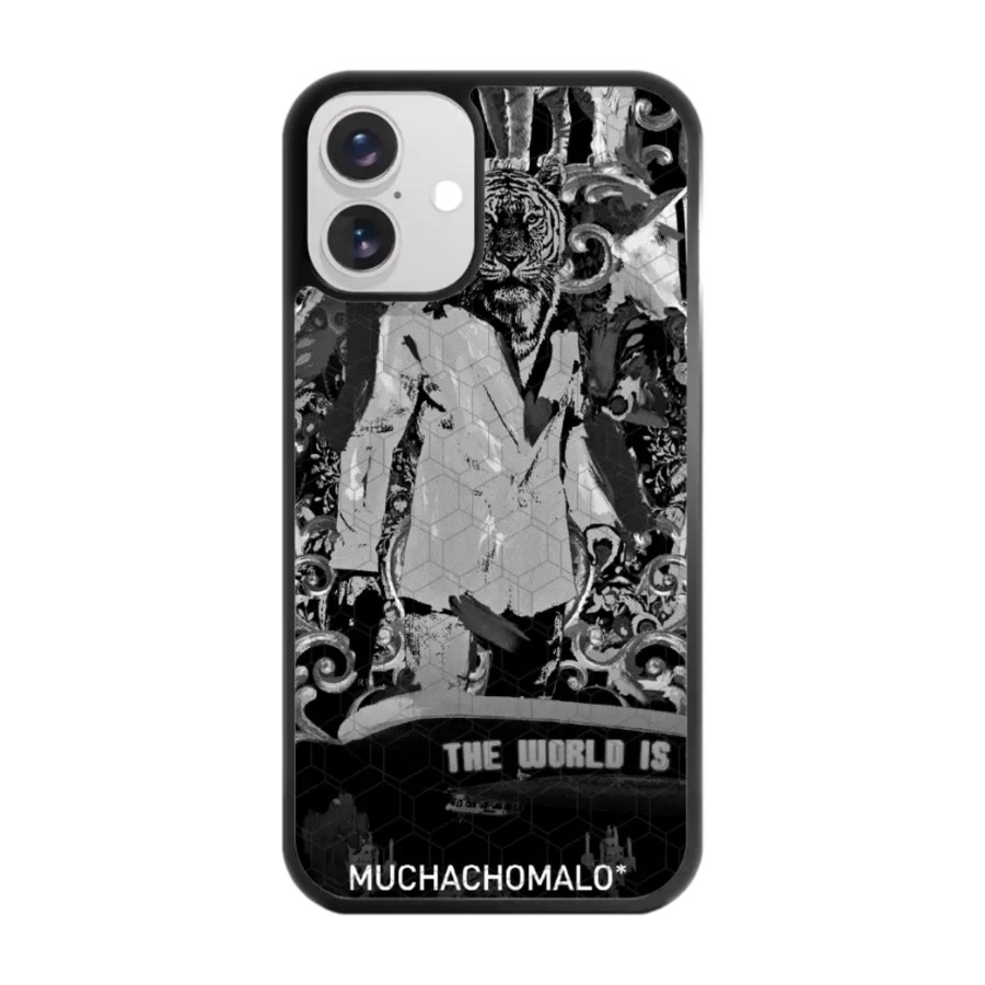Phonecases3D iPhone 16 Plus Muchacho Malo 3D mobilcover, sort billede 1