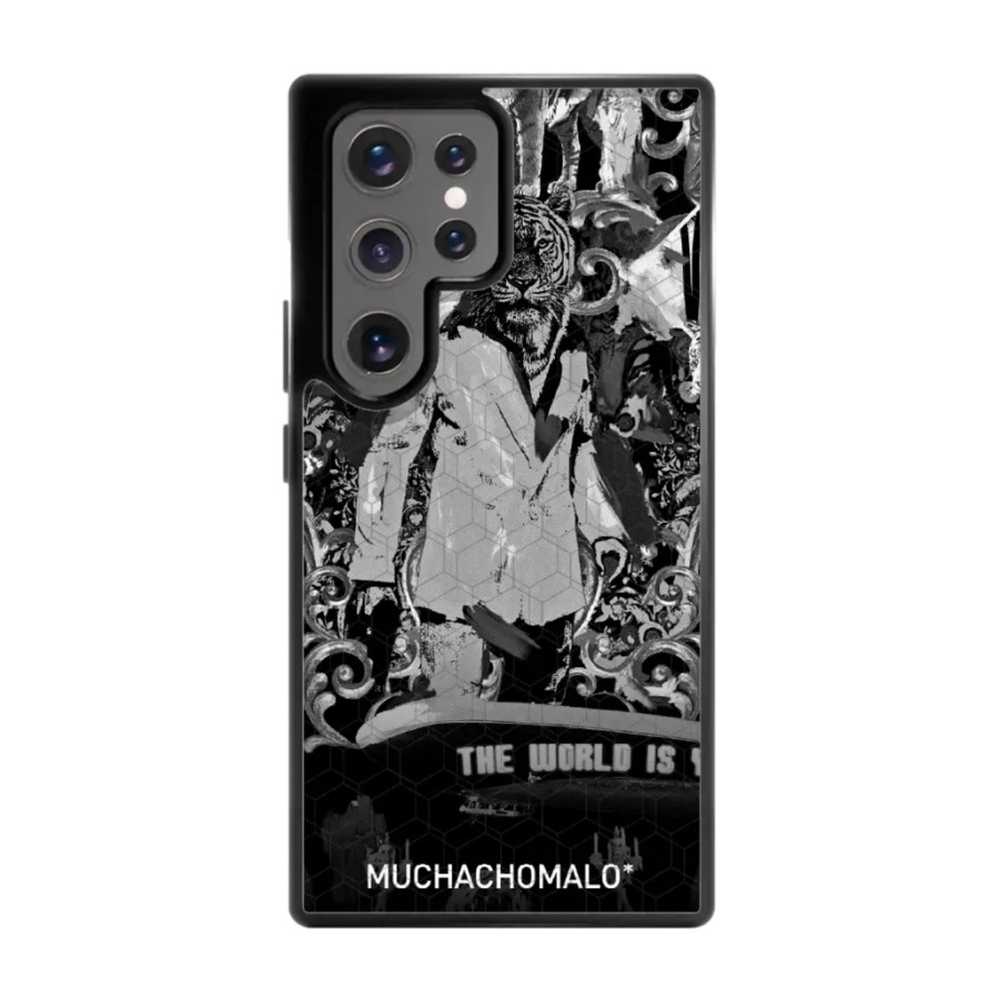Phonecases3D Samsung Galaxy S25+ Muchacho Malo 3D mobilcover, sort billede 1