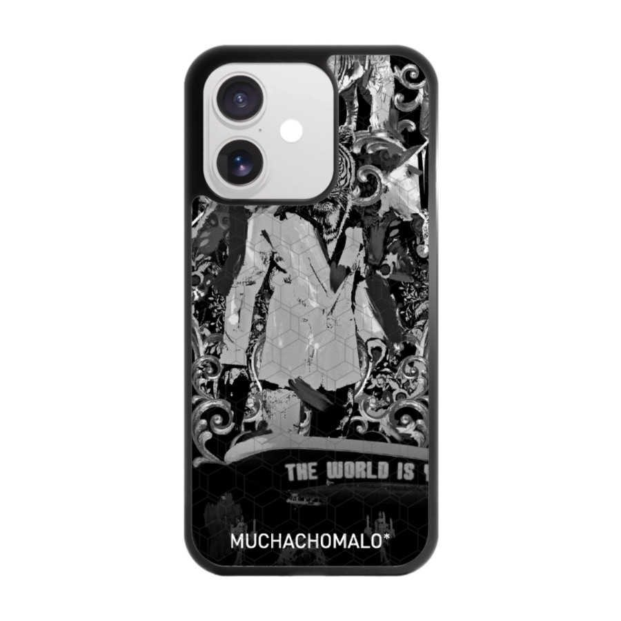 Phonecases3D iPhone 17 Muchacho Malo 3D mobilcover, sort billede 1