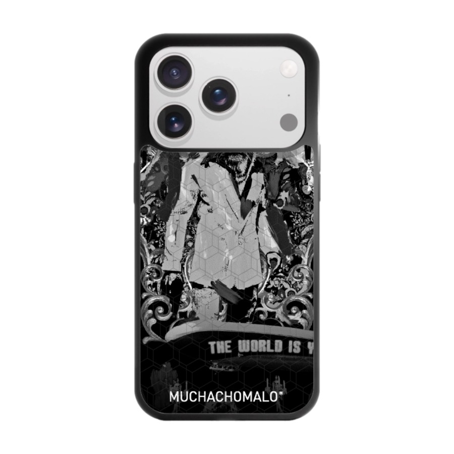 Phonecases3D iPhone 17 Pro Max Muchacho Malo 3D mobilcover, sort billede 1