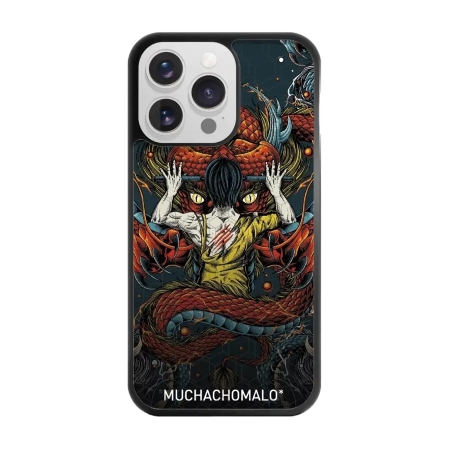 Phonecases3D iPhone 13 Pro Muchacho Malo 3D mobilcover, sort billede 1