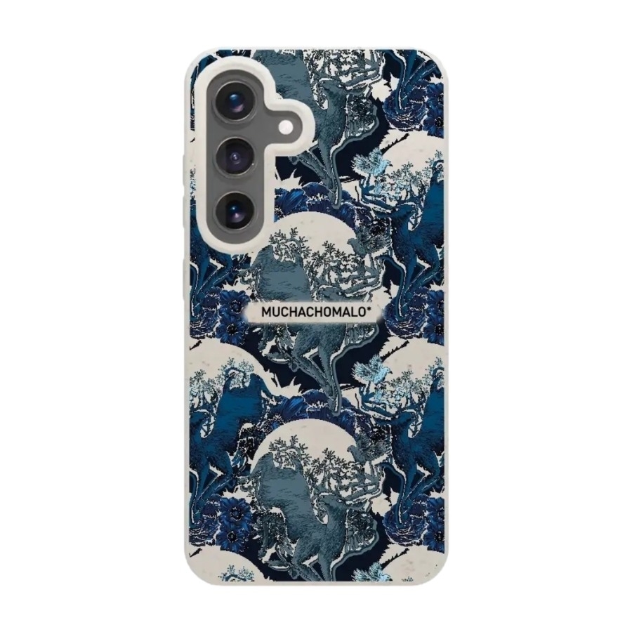 Phonecases3D Samsung Galaxy S25 Muchacho Malo komposterbart cover, hvid billede 1
