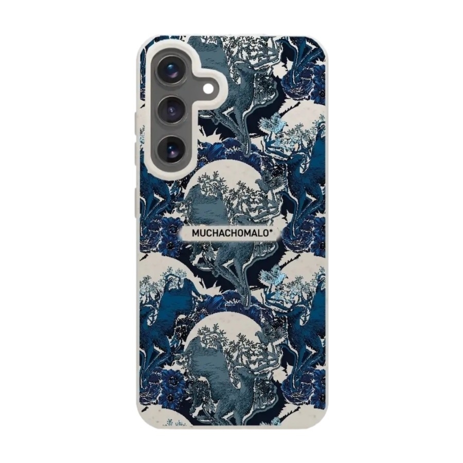 Phonecases3D Samsung Galaxy S25+ Muchacho Malo komposterbart cover, hvid billede 1