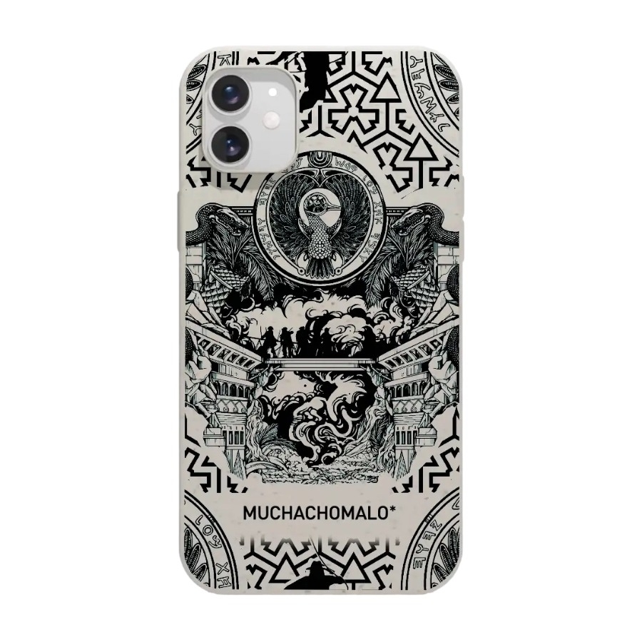 Phonecases3D iPhone 11 Muchacho Malo komposterbart cover, hvid billede 1