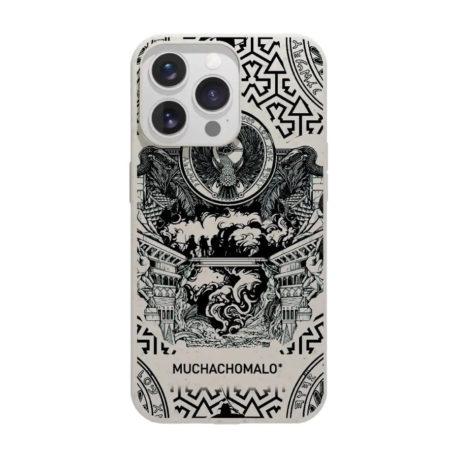 Phonecases3D iPhone 13 Pro Muchacho Malo komposterbart cover, hvid billede 1