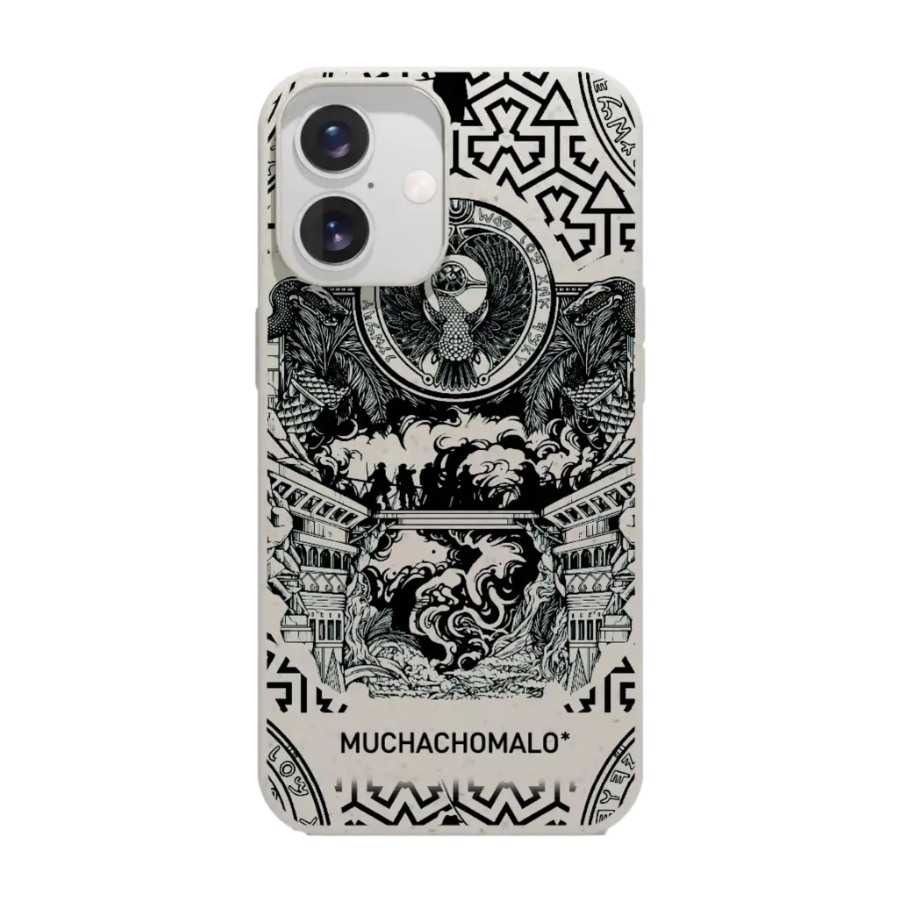 Phonecases3D iPhone 16 Muchacho Malo komposterbart cover, hvid billede 1