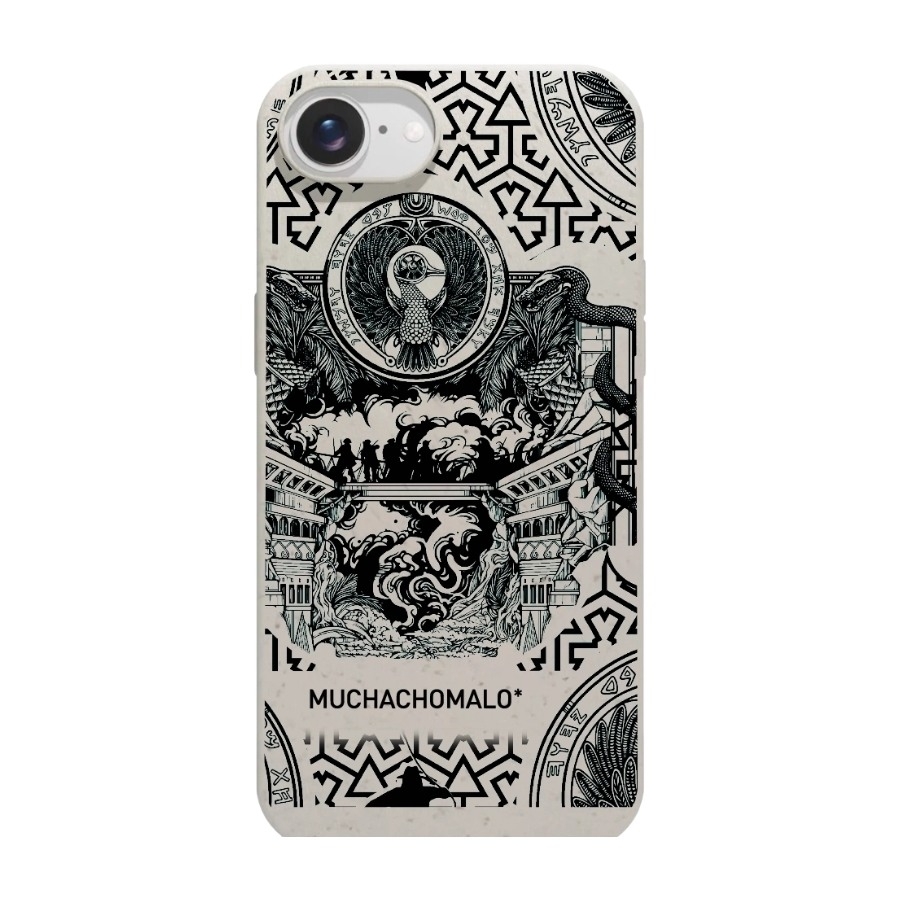 Phonecases3D iPhone 17e/16e Muchacho Malo komposterbart cover, hvid billede 1