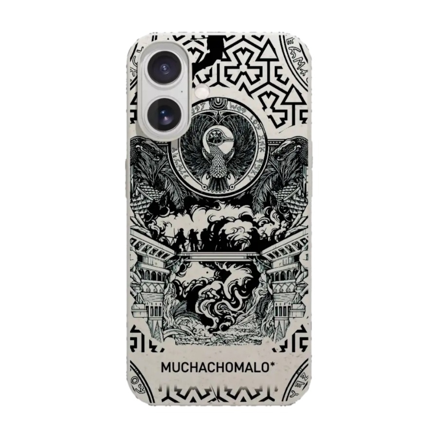 Phonecases3D iPhone 17 Muchacho Malo komposterbart cover, hvid billede 1