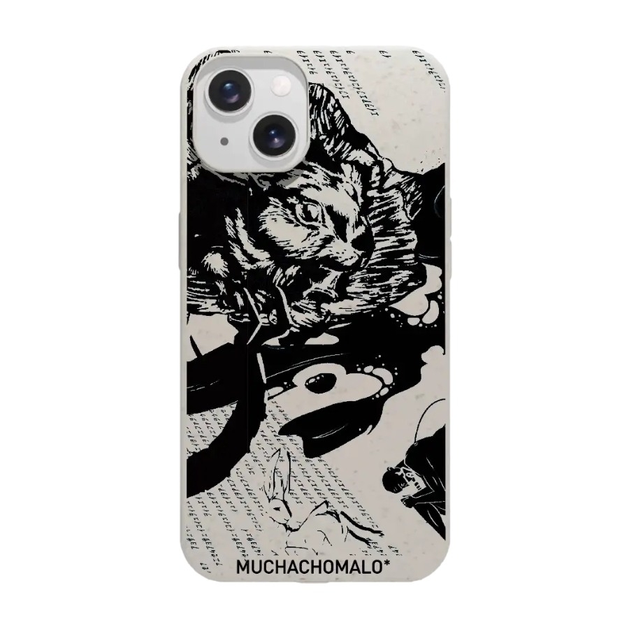 Phonecases3D iPhone 13 Muchacho Malo komposterbart cover, hvid billede 1