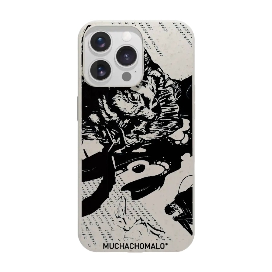 Phonecases3D iPhone 13 Pro Muchacho Malo komposterbart cover, hvid billede 1