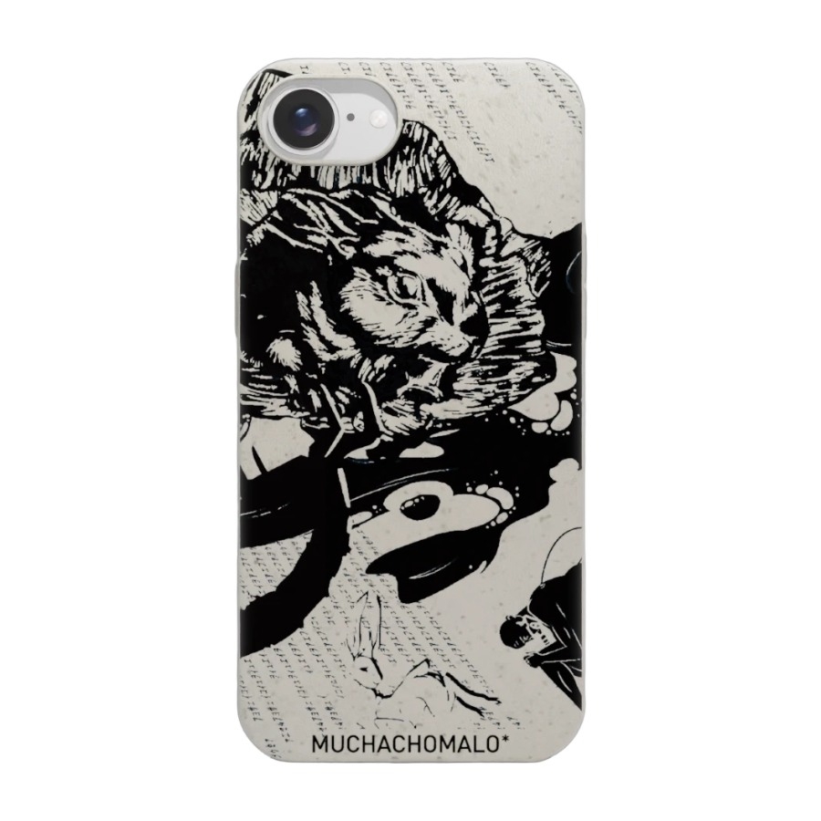 Phonecases3D iPhone 17e/16e Muchacho Malo komposterbart cover, hvid billede 1